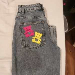 Zara Patch Jeans